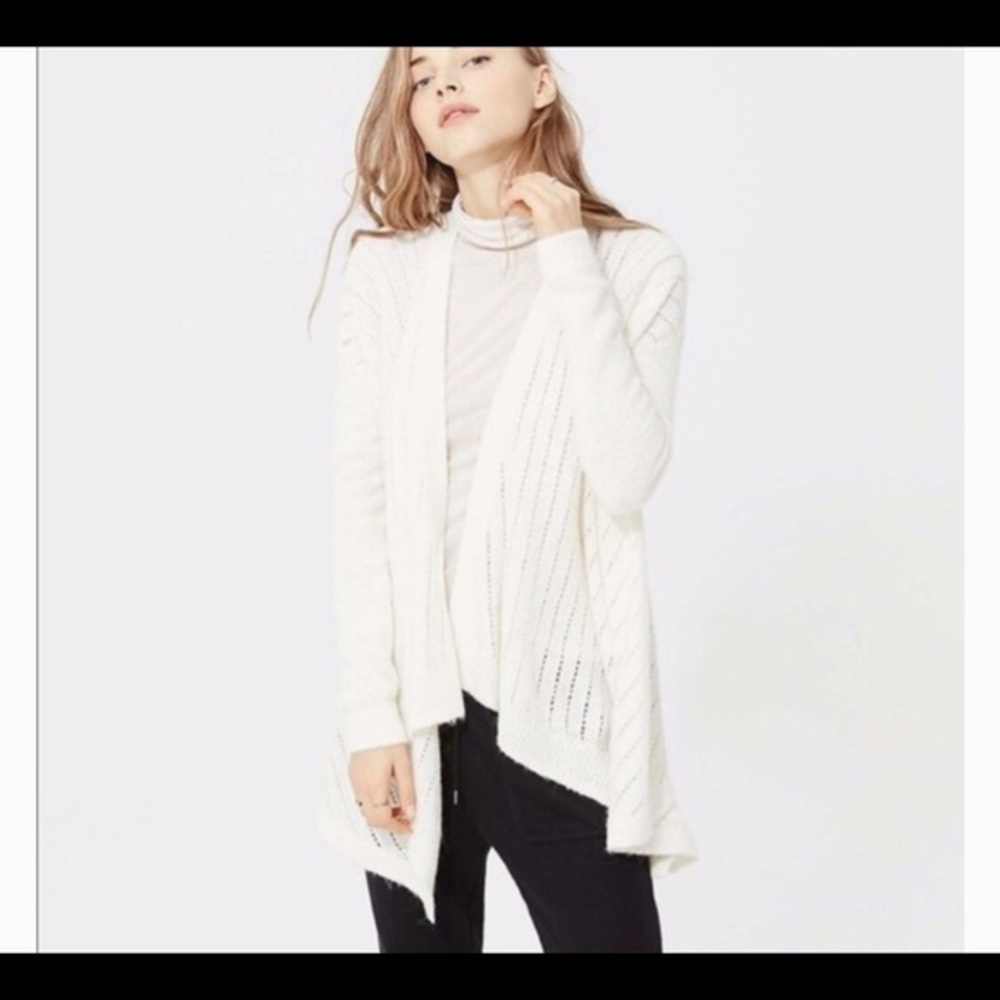 Lou & Grey On Point Waterfall Sweater M
